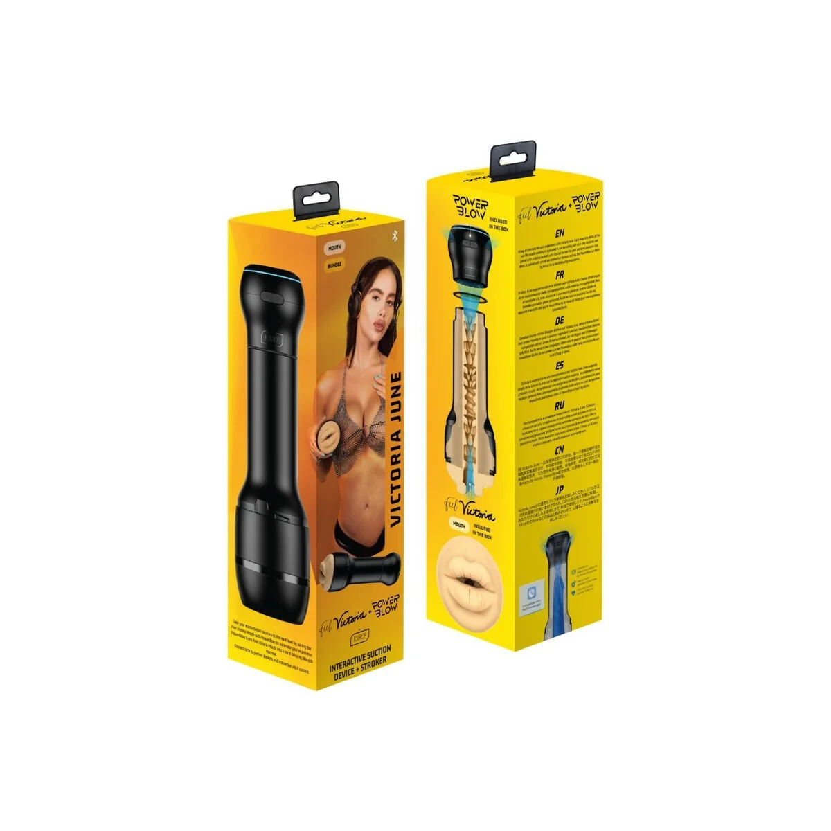 Powerblow & Feel Victoria June Boca Combo Set von Kiiroo kaufen | Fesselliebe