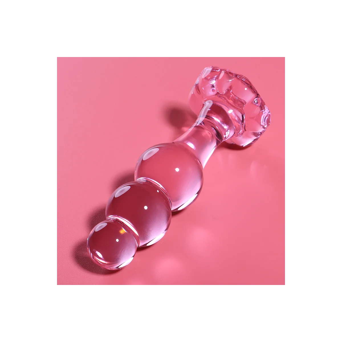 Modell 1 Analplug Borosilikatglas Rosa 10.5 cm -O- 3 cm von Nebula Series By Ibiza kaufen | Fesselliebe