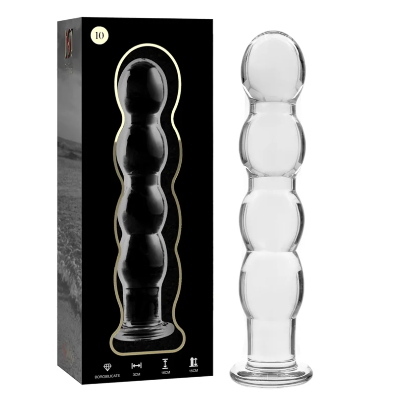 Modell 10 Dildo Borosilikatglas Klar 16.5 cm -O- 3.5 cm von Nebula Series By Ibiza kaufen | Fesselliebe