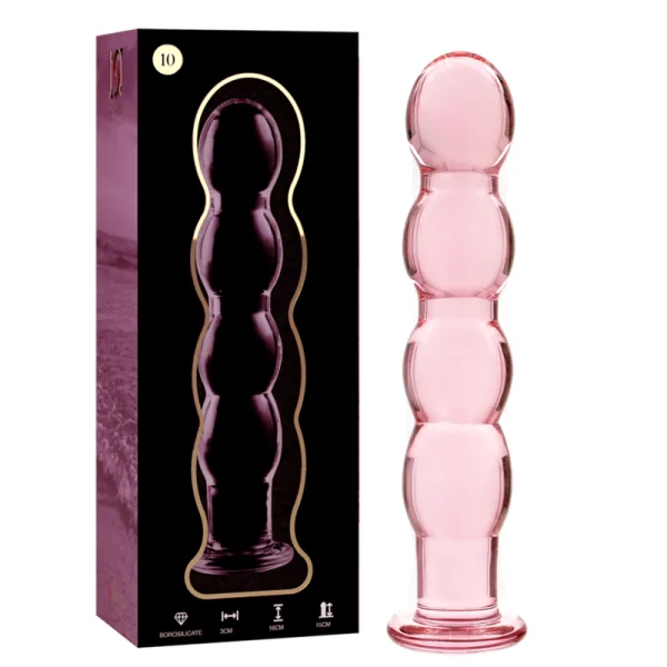 Modell 10 Dildo Borosilikatglas Rosa 16.5 cm -O- 3.5 cm von Nebula Series By Ibiza kaufen | Fesselliebe