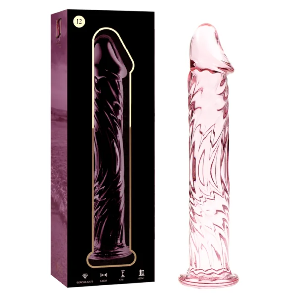 Modell 12 Dildo Borosilikatglas Rosa 17 cm -O- 3.5 cm von Nebula Series By Ibiza kaufen | Fesselliebe