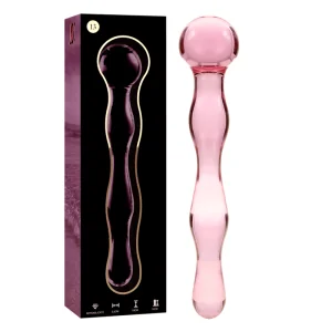 Modell 13 Dildo Borosilikatglas Rosa 18 cm -O- 3.5 cm von Nebula Series By Ibiza kaufen | Fesselliebe