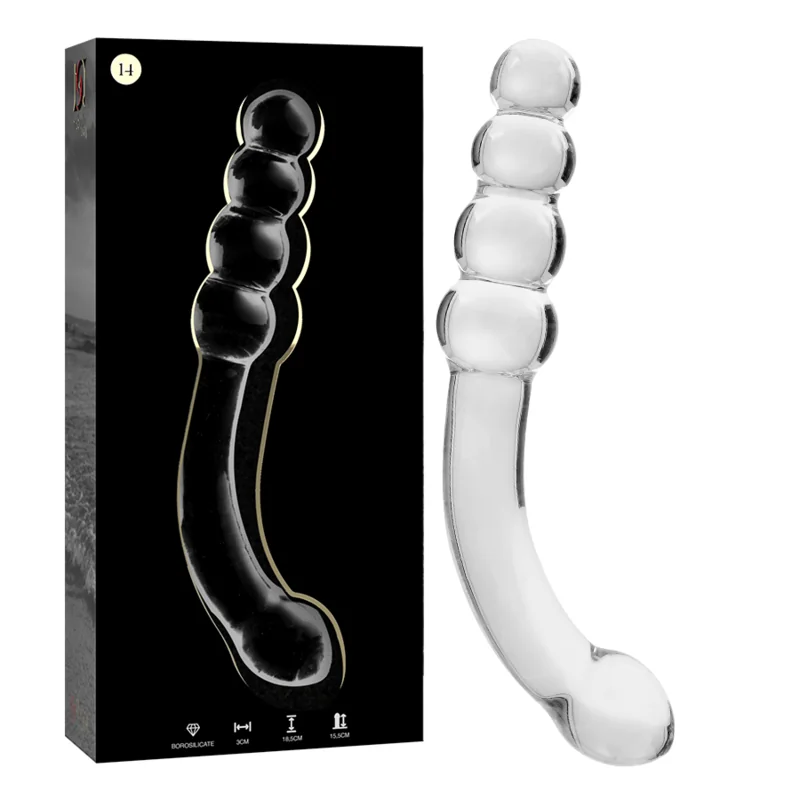 Modell 14 Dildo Borosilikatglas Klar 18.5 cm -O- 3 cm von Nebula Series By Ibiza kaufen | Fesselliebe
