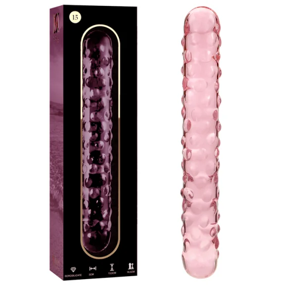 Modell 15 Dildo Borosilikatglas Rosa 18.5 cm -O- 3 cm von Nebula Series By Ibiza kaufen | Fesselliebe
