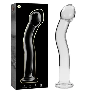 Modell 18 Dildo Borosilikatglas Klar 18.5 cm -O- 3.5 cm von Nebula Series By Ibiza kaufen | Fesselliebe