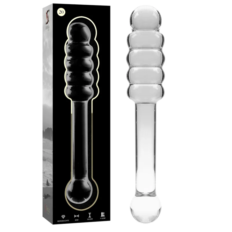 Modell 20 Dildo Borosilikatglas Klar 20.5 cm -O- 3 cm von Nebula Series By Ibiza kaufen | Fesselliebe