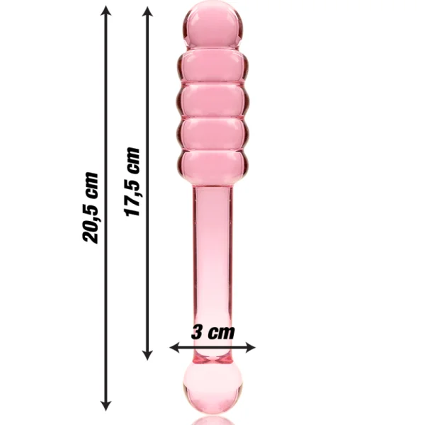 Modell 20 Dildo Borosilikatglas Rosa 20.5 cm -O- 3 cm von Nebula Series By Ibiza kaufen | Fesselliebe