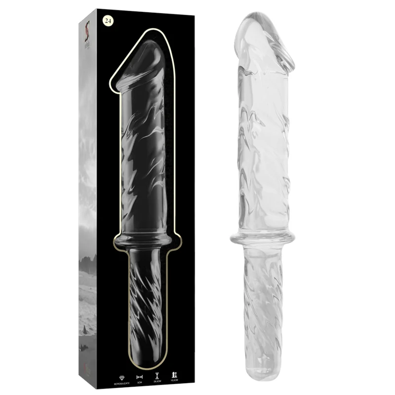 Modell 24 Dildo Borosilikatglas Klar 28.5 cm -O- 5 cm von Nebula Series By Ibiza kaufen | Fesselliebe