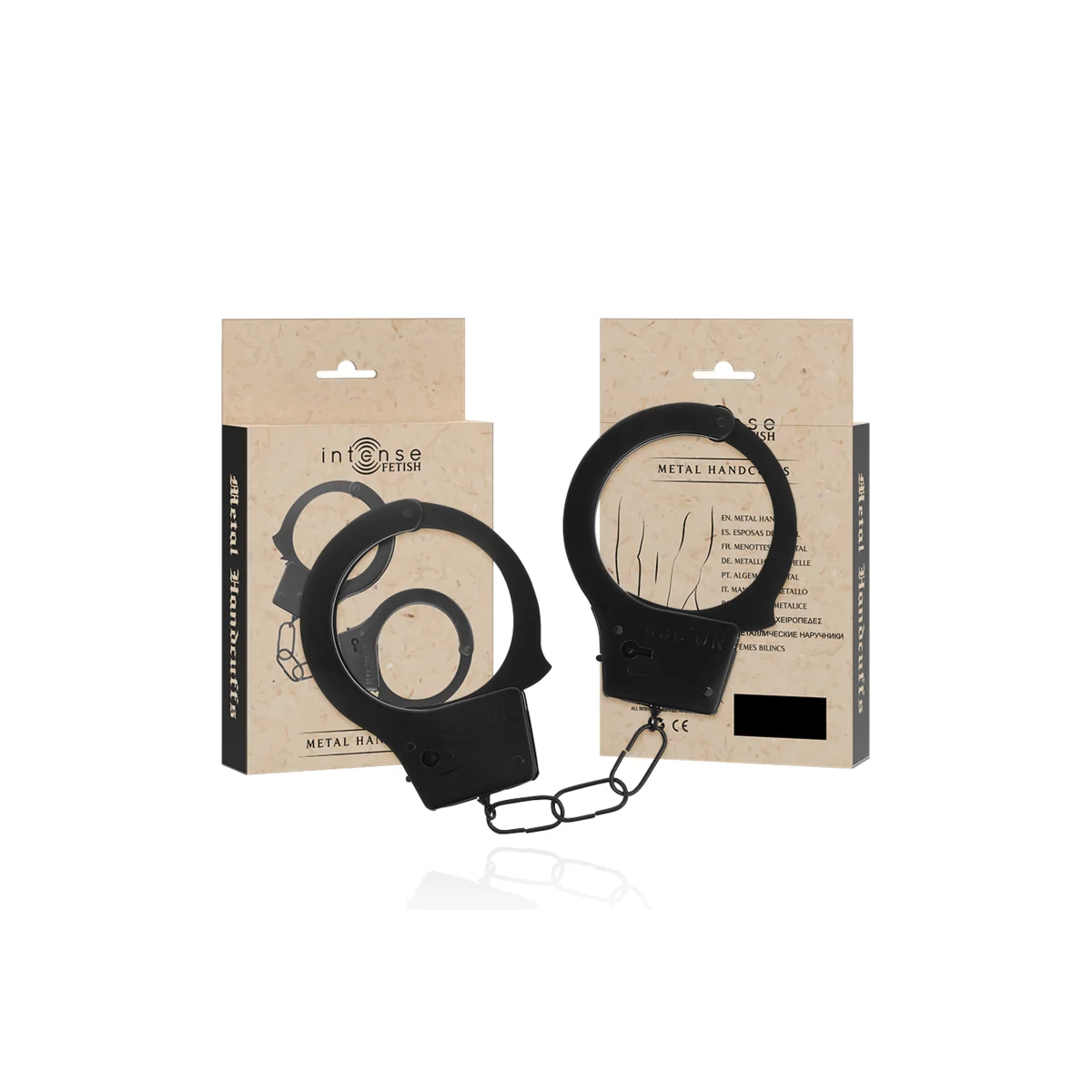 Fetish Handschellen aus Metall von Intense Fetish kaufen | Fesselliebe