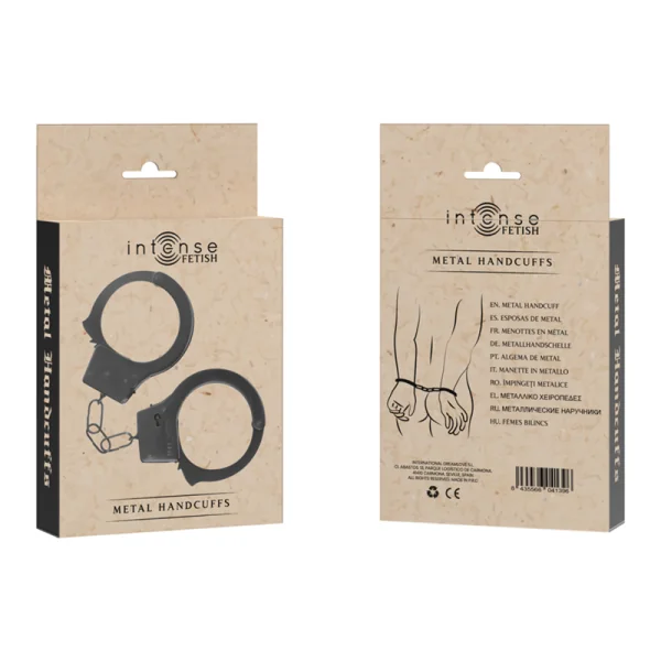 Fetish Handschellen aus Metall von Intense Fetish kaufen | Fesselliebe