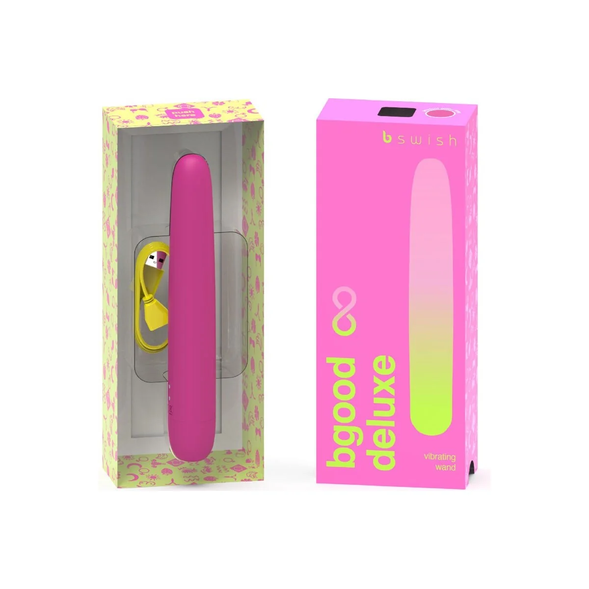 Bgood Infinite Deluxe wiederaufladbarer Vibrator Rosa Silikon von B Swish kaufen | Fesselliebe