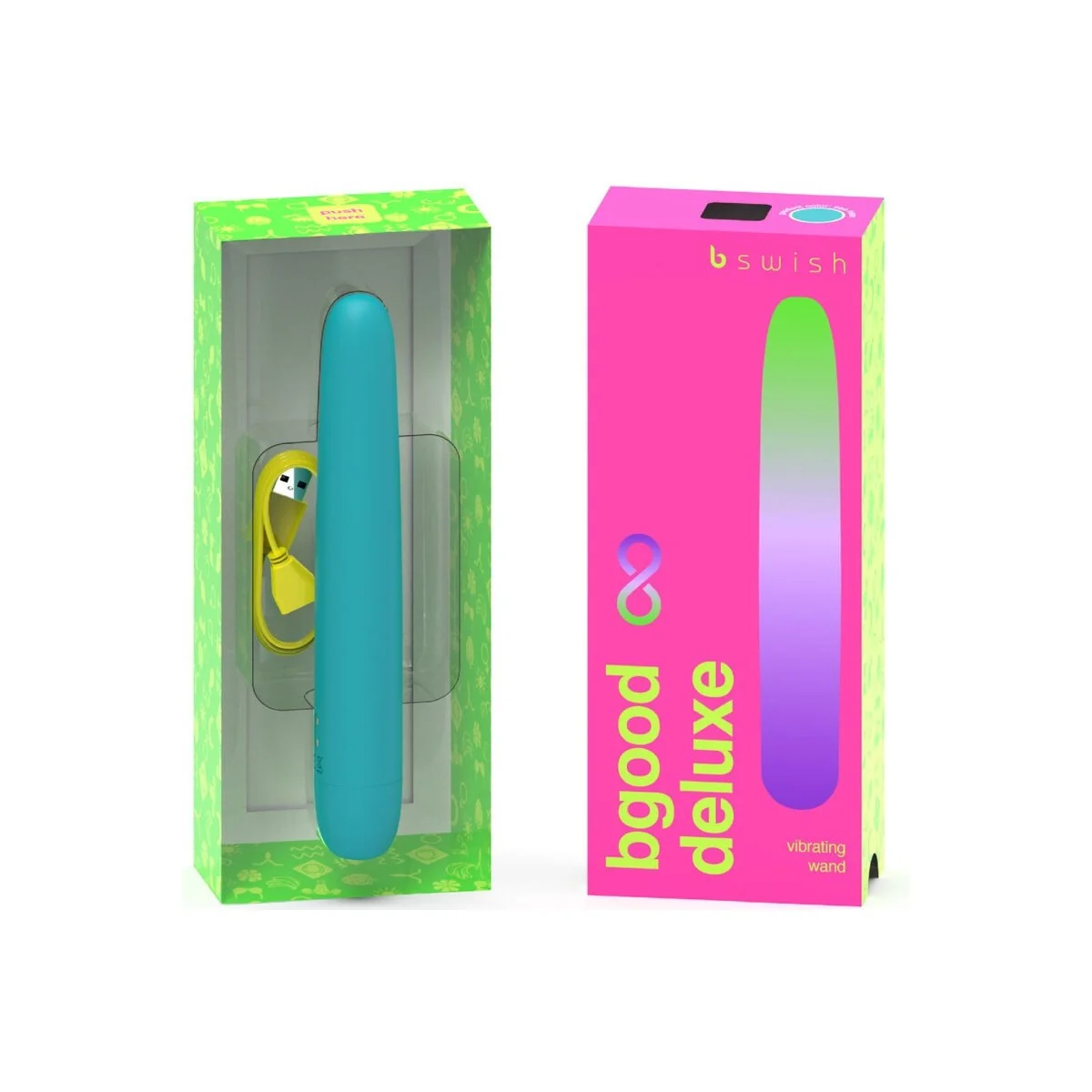 Bgood Infinite Deluxe wiederaufladbarer Vibrator Blaues Silikon von B Swish kaufen | Fesselliebe