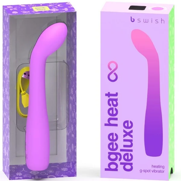 Bgee Heat Infinite Deluxe wiederaufladbarer Vibrator Lavendel Silikon von B Swish kaufen | Fesselliebe