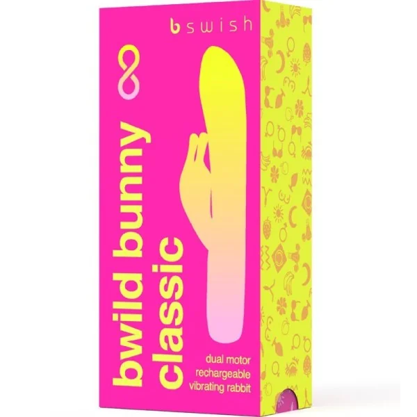 Bwild Bunny Infinite Klassischer wiederaufladbarer Vibrator Rosa Silikon von B Swish kaufen | Fesselliebe