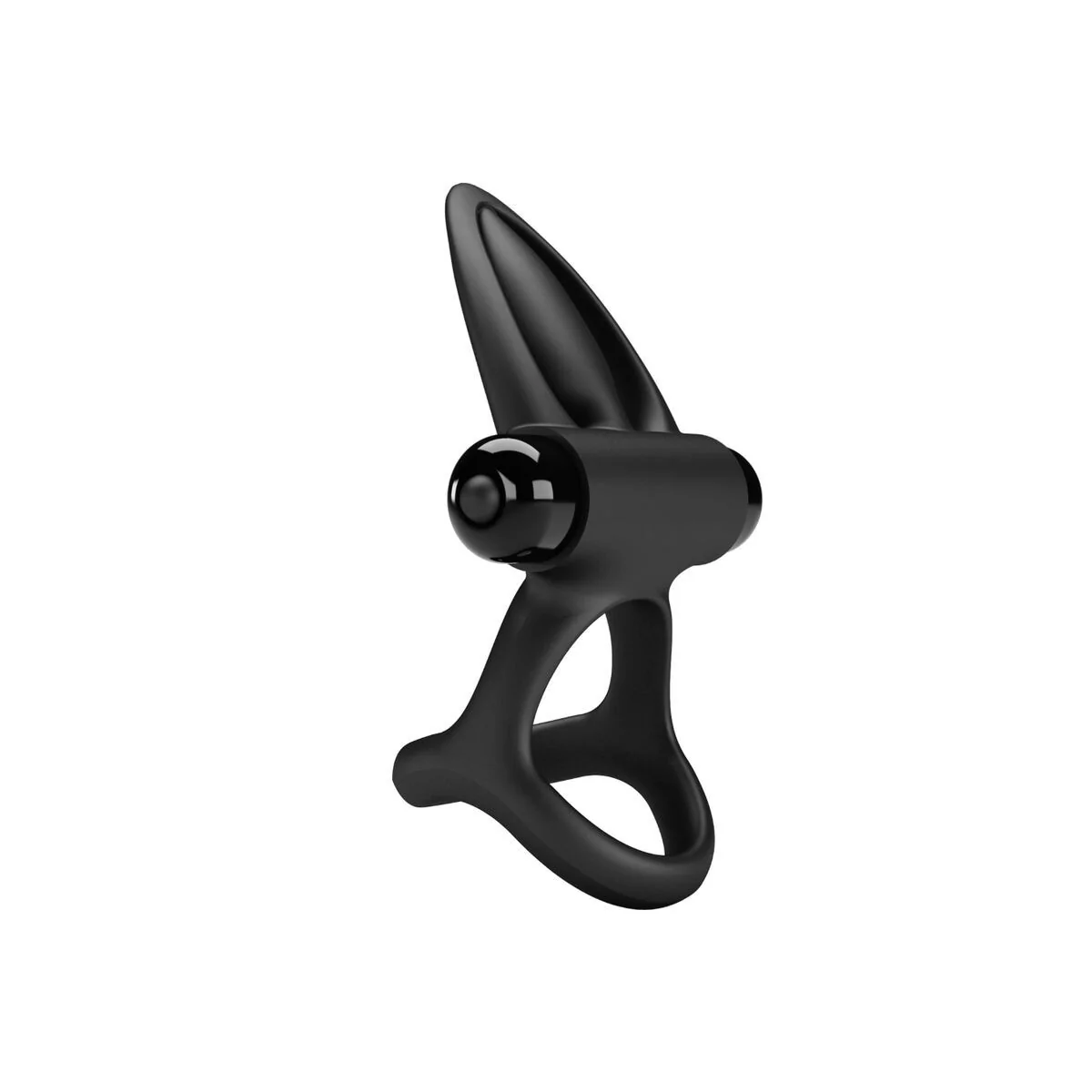 Vibrationsring 10 Vibrationen Schwarzes Silikon von Pretty Love Male kaufen | Fesselliebe