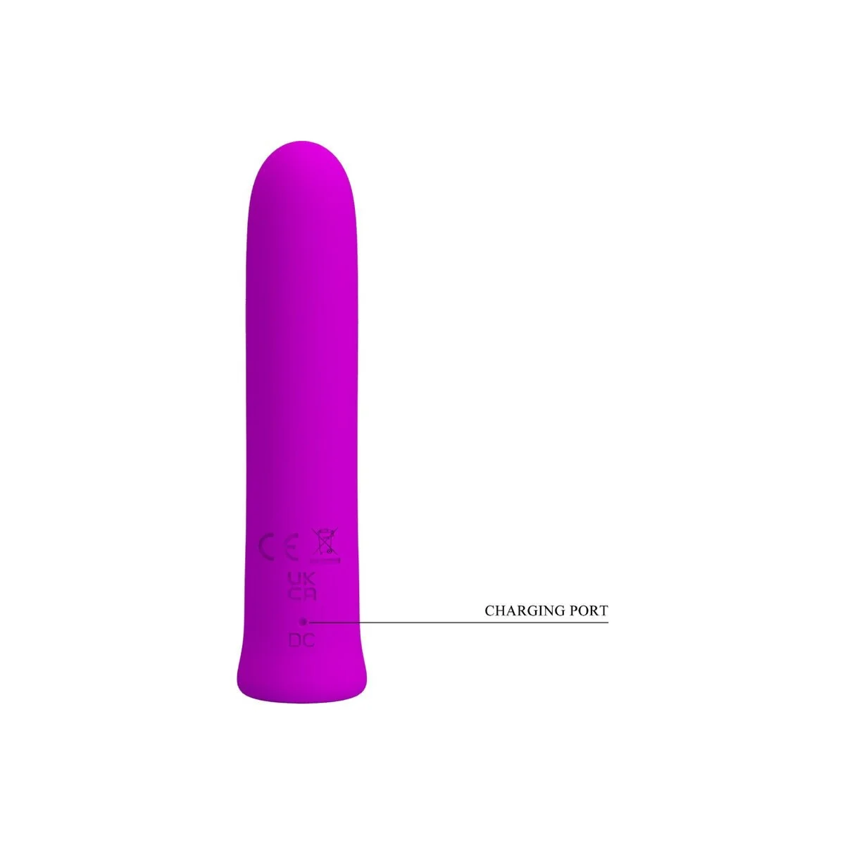 Curtis Mini Super Power Vibrator 12 Lila Silikonvibrationen von Pretty Love Flirtation kaufen | Fesselliebe