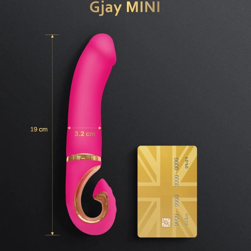 Gjay Mini Rosa Silikonvibrator von G-Vibe kaufen | Fesselliebe 2