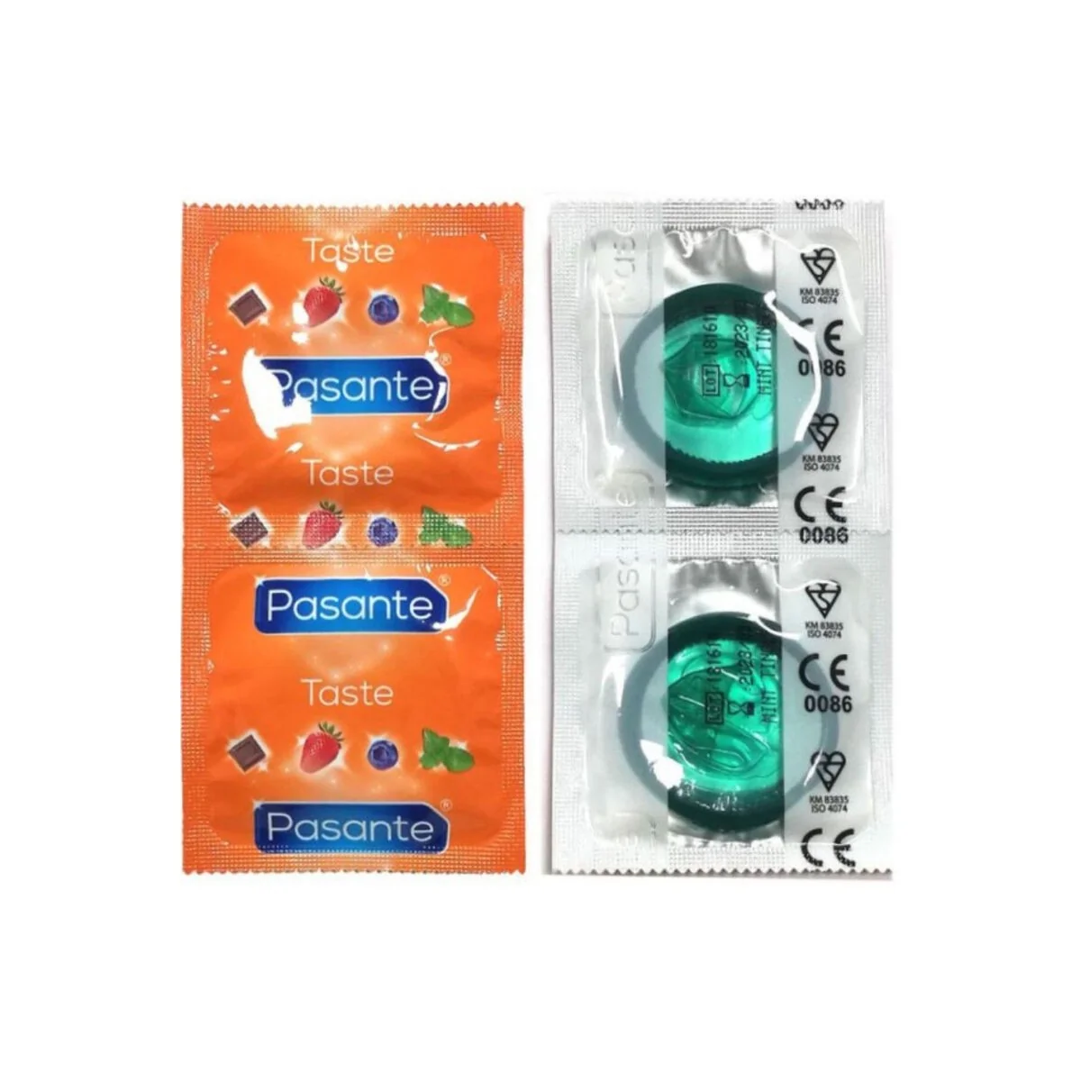 Kondome Geschmack Minze Beutel 144 Stück von Pasante kaufen | Fesselliebe