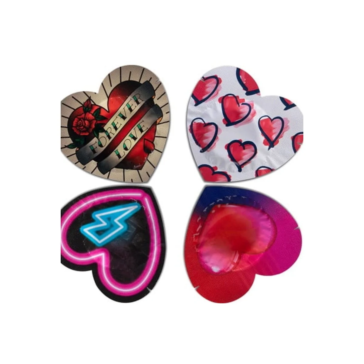 Kondome Rot Herzform Tasche 144 Stück von Pasante kaufen | Fesselliebe