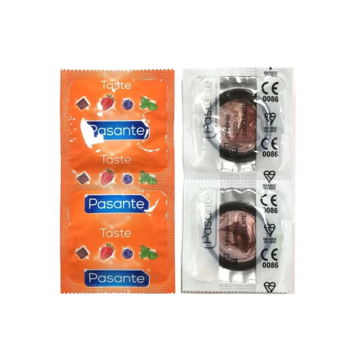 Kondome Geschmack Schokolade Versuchung Beutel 144 Stück von Pasante kaufen | Fesselliebe