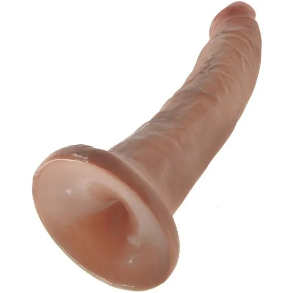 Realistischer Penis 17.5 cm Karamell von King Cock kaufen | Fesselliebe