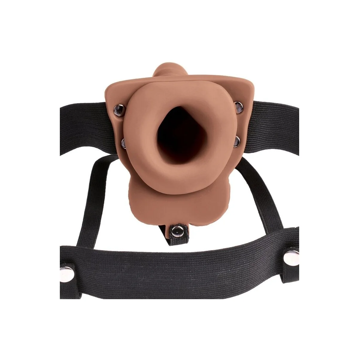 Gurt realistischer Penis mit wiederaufladbaren Hoden und Vibrator 15 cm von Fetish Fantasy Series kaufen | Fesselliebe