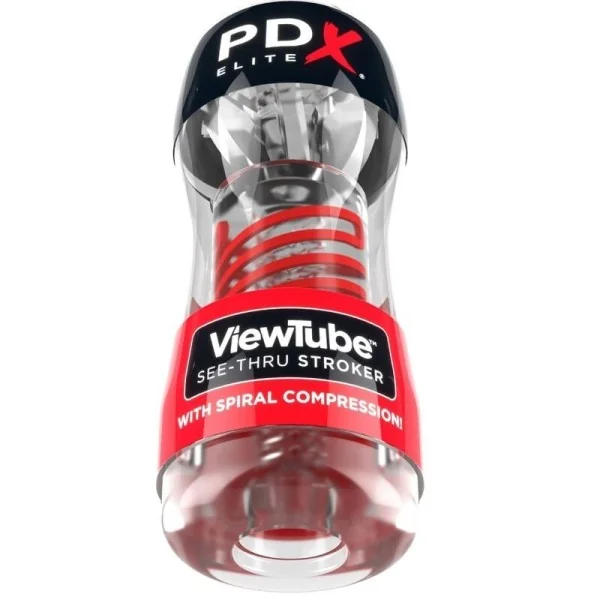 Stroker Viewtube 2 Spiralkompression Transparent von Pdx Elite kaufen | Fesselliebe