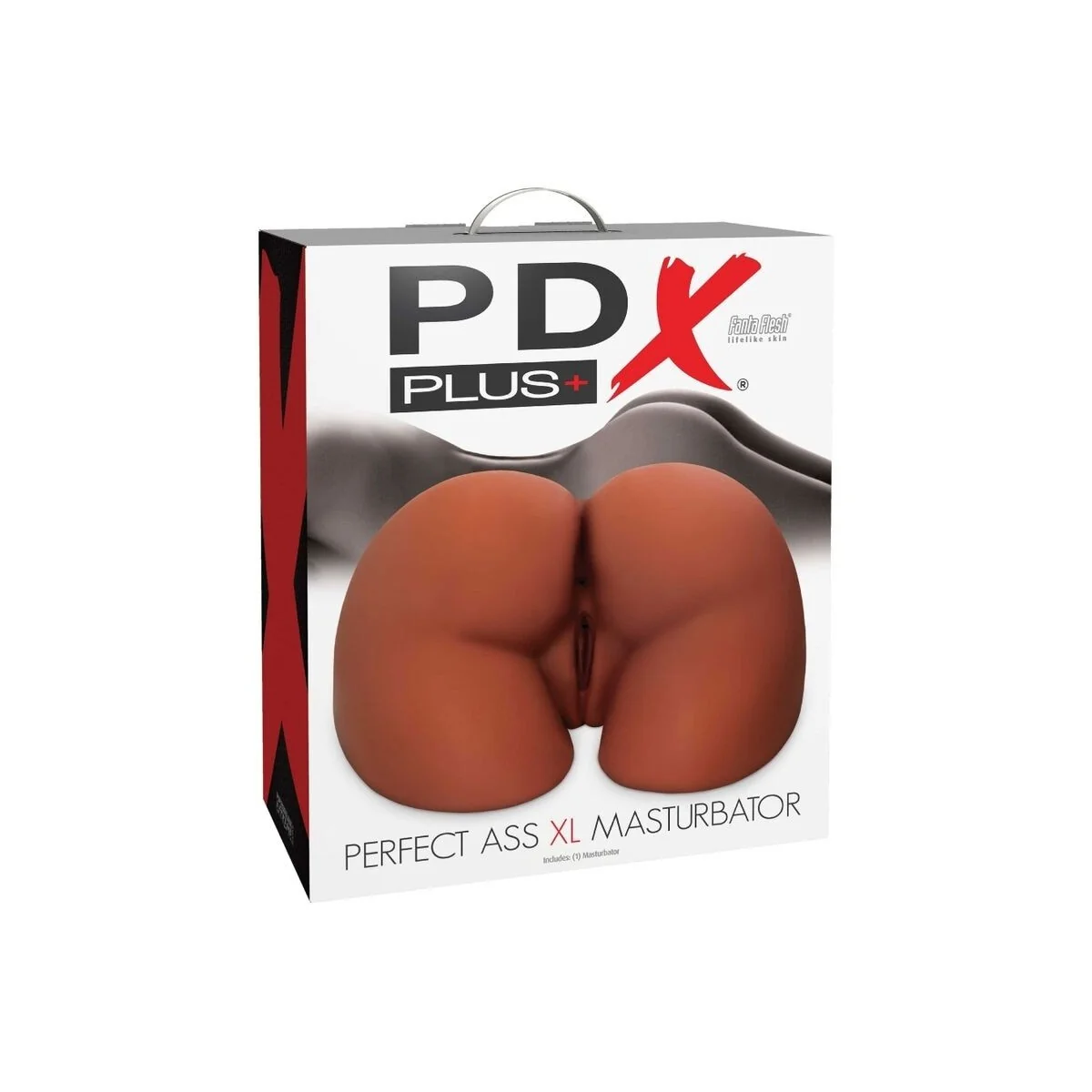 Perfect Ass XL Doppelter Eingangs-Braun-Masturbator von Pdx Plus+ kaufen | Fesselliebe