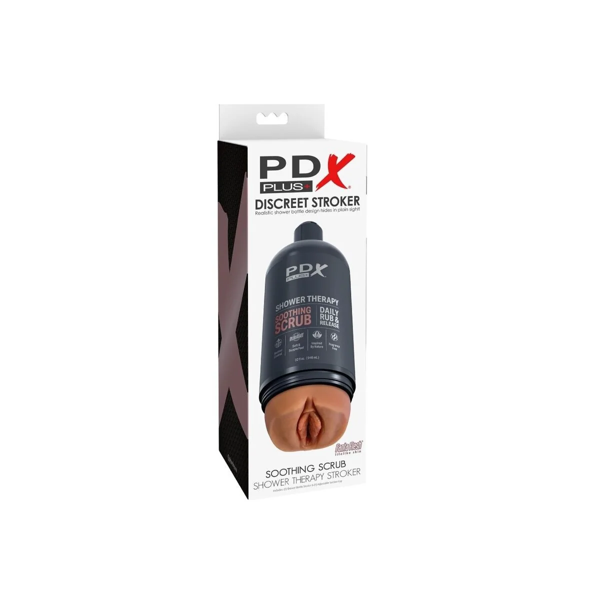Stroker Masturbator Diskretes Flaschendesign Beruhigendes Peeling-Süssigkeiten-Shampoo von Pdx Plus+ kaufen | Fesselliebe