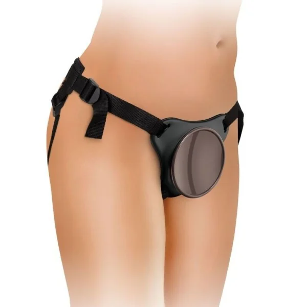 Elite Bequemer Verstellbarer Gurt mit Dildo 17.8 cm von King Cock kaufen | Fesselliebe