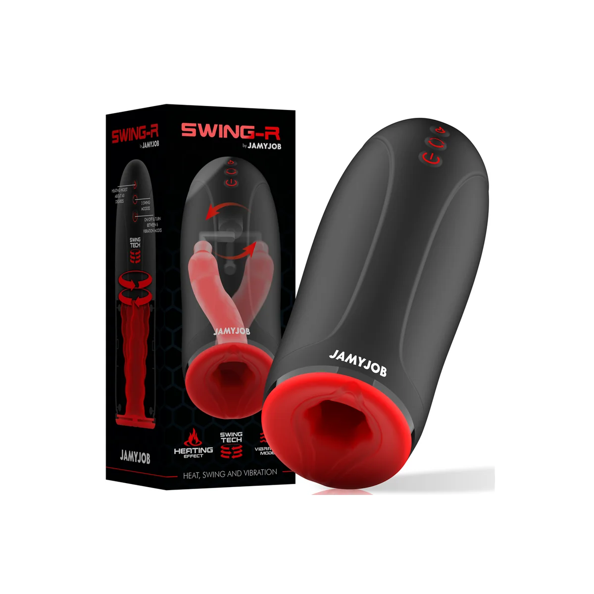 Swing-R Heizeffekt, Swing Tech und Vibrations-Masturbator von Jamyjob kaufen | Fesselliebe
