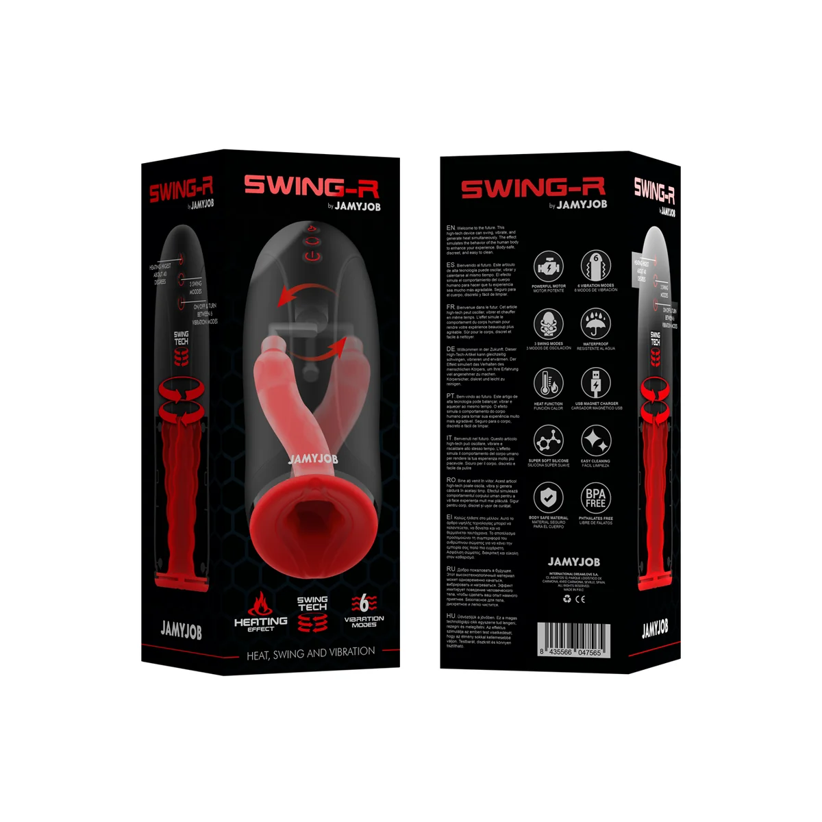 Swing-R Heizeffekt, Swing Tech und Vibrations-Masturbator von Jamyjob kaufen | Fesselliebe