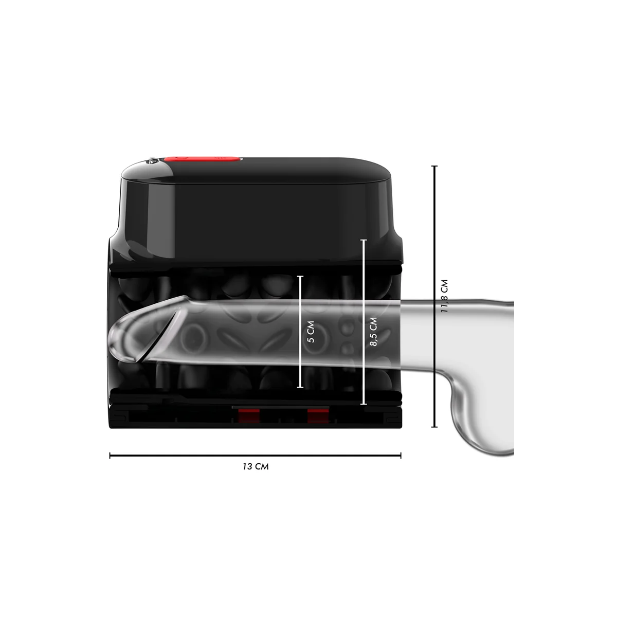 Vortex-Stoß- und 360-Drehbarer Tech-Turbo-Modus-Masturbator von Jamyjob kaufen | Fesselliebe