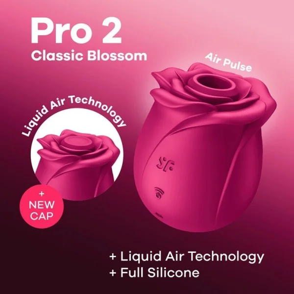 Air Pulse Pro 2 Classic Blossom Vibrator von Satisfyer Air Pulse kaufen | Fesselliebe