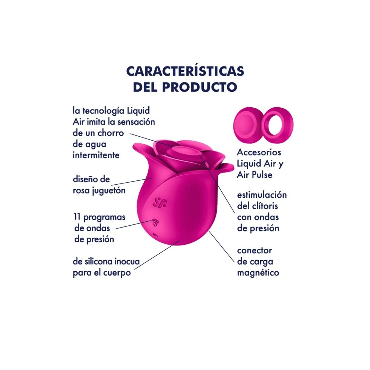Air Pulse Pro 2 Moderner Blossom Vibrator von Satisfyer Air Pulse kaufen | Fesselliebe