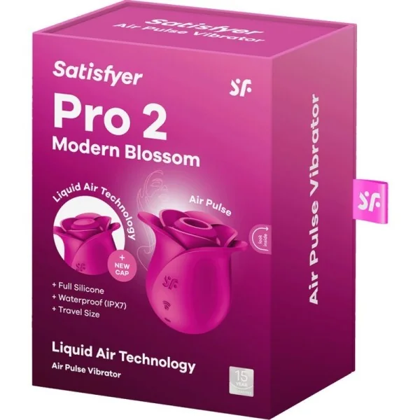 Air Pulse Pro 2 Moderner Blossom Vibrator von Satisfyer Air Pulse kaufen | Fesselliebe