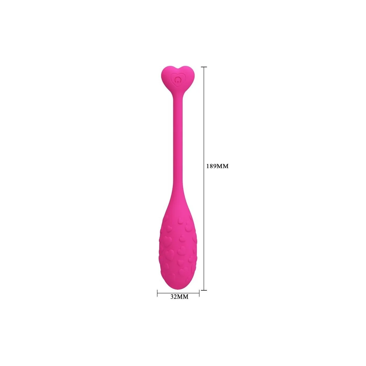 App-Gesteuertes Rosa Fisher-Vibrations-Ei von Pretty Love Smart kaufen | Fesselliebe
