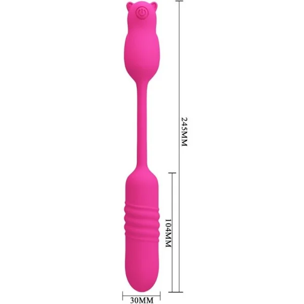 Nobikuma Rosa Silikon-Vibrierbullet von Pretty Love Flirtation kaufen | Fesselliebe