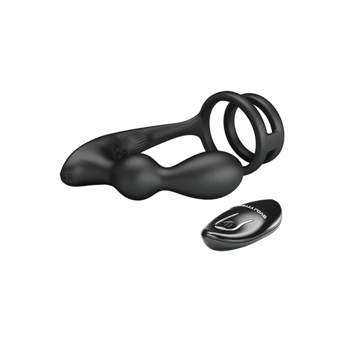 Marshall Penisring mit Vibratorischem Analplug mit Fernbedienung von Pretty Love Male kaufen | Fesselliebe