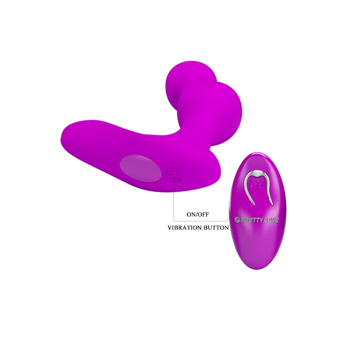 Terrance Anal Vibrator Massager mit Fernbedienung von Pretty Love kaufen | Fesselliebe