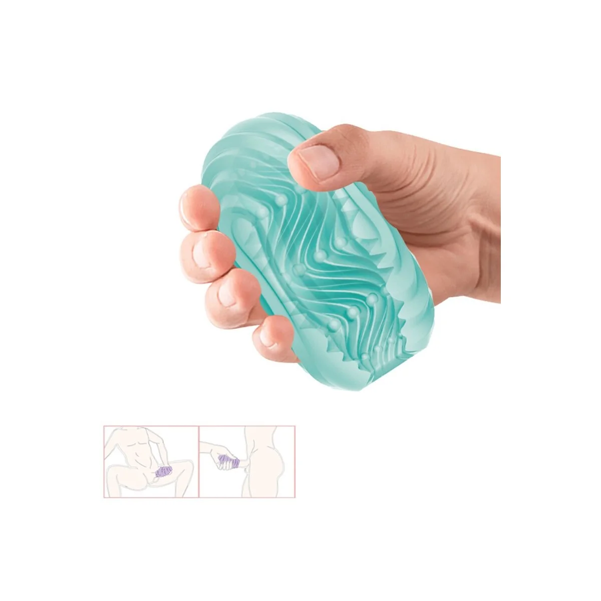 Twist Angel Cupid Masturbator-Ei von Pretty Love Male kaufen | Fesselliebe