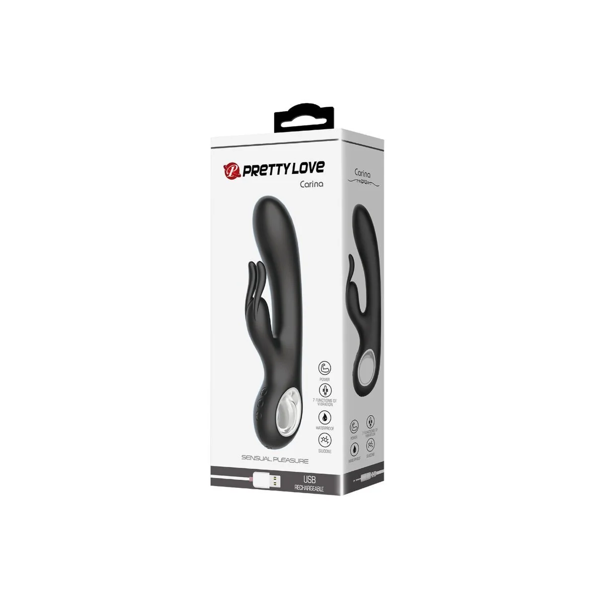 Carina Vibrator Klitoris und G-Spot-Stimulator von Pretty Love kaufen | Fesselliebe