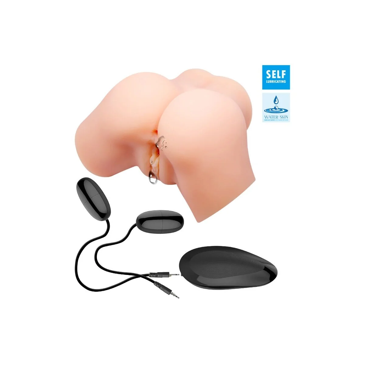 Realistischer Vagina- und Anus-Vibrator Samantha von Crazy Bull kaufen | Fesselliebe