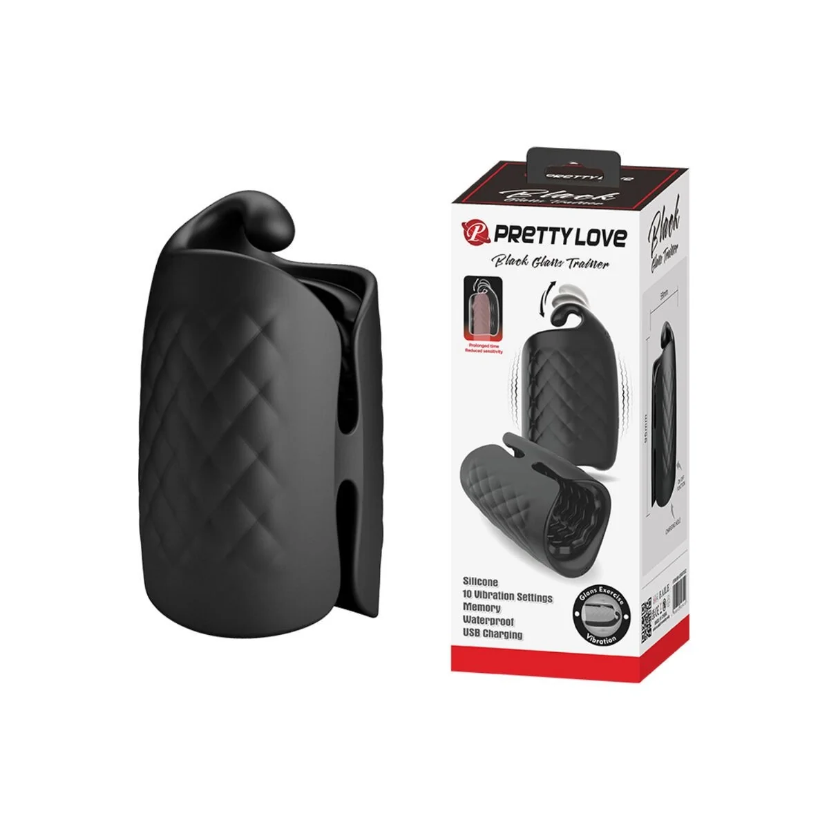 Manueller Masturbator für Gland wiederaufladbarer Vibrator von Pretty Love Male kaufen | Fesselliebe