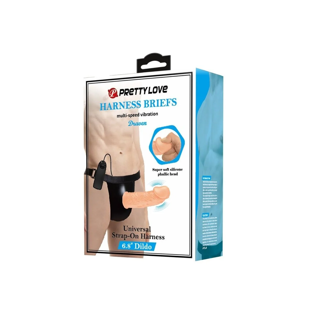 Gurt-Hose mit Vibrationsdildo Inklusive von Pretty Love kaufen | Fesselliebe