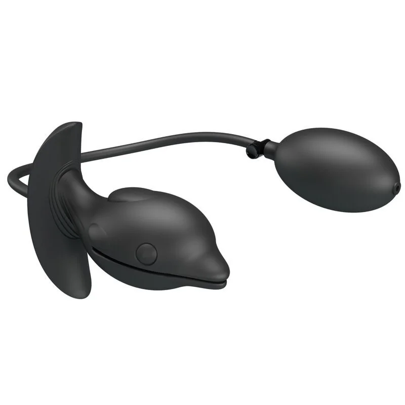 Aufblasbarer & wiederaufladbarer Delfin Analsplug von Pretty Love Bottom kaufen | Fesselliebe 2