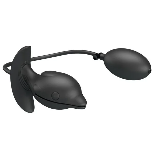 Aufblasbarer & wiederaufladbarer Delfin Analsplug von Pretty Love Bottom kaufen | Fesselliebe