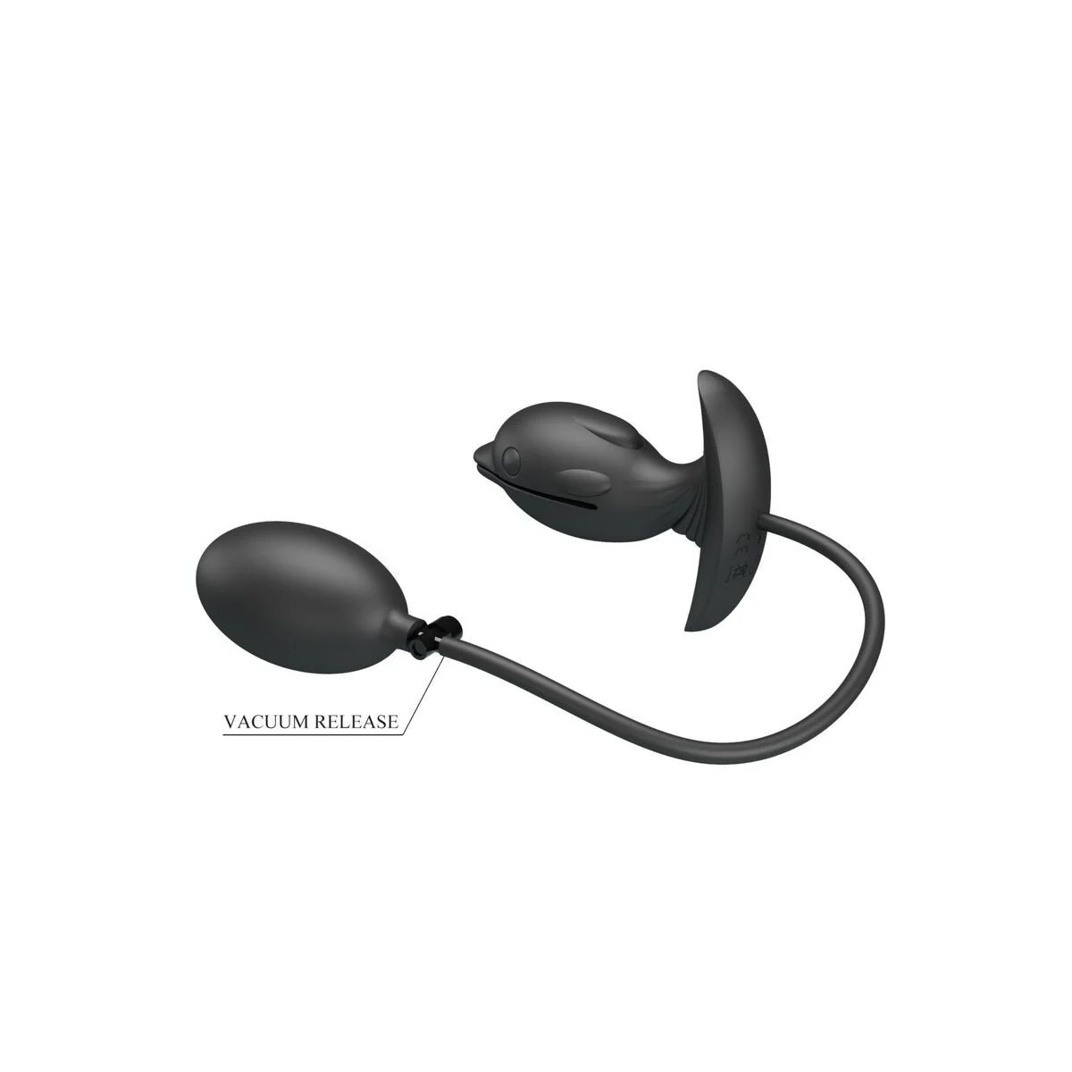 Aufblasbarer & wiederaufladbarer Delfin Analsplug von Pretty Love Bottom kaufen | Fesselliebe