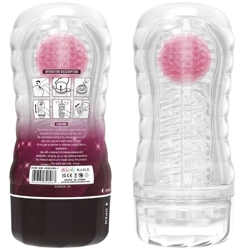 Rosa Masturbator-Hülle von Pretty Love Male kaufen | Fesselliebe 2