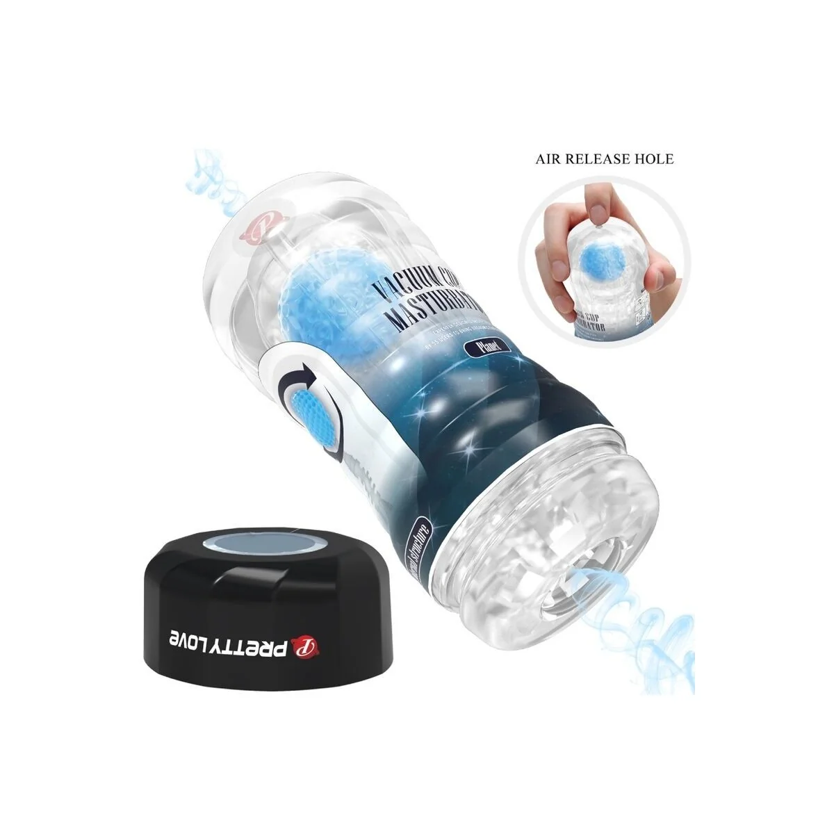 Planet Blue Masturbator-Hülle von Pretty Love Male kaufen | Fesselliebe